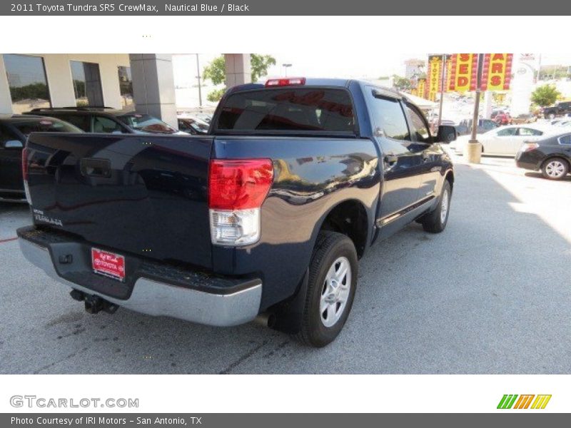 Nautical Blue / Black 2011 Toyota Tundra SR5 CrewMax