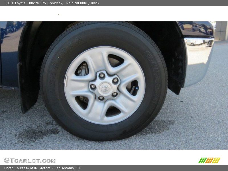 Nautical Blue / Black 2011 Toyota Tundra SR5 CrewMax