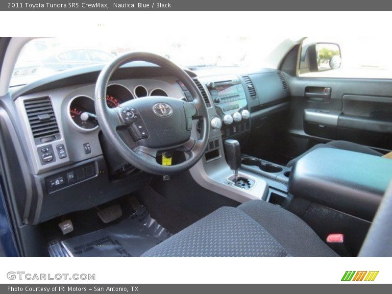 Nautical Blue / Black 2011 Toyota Tundra SR5 CrewMax