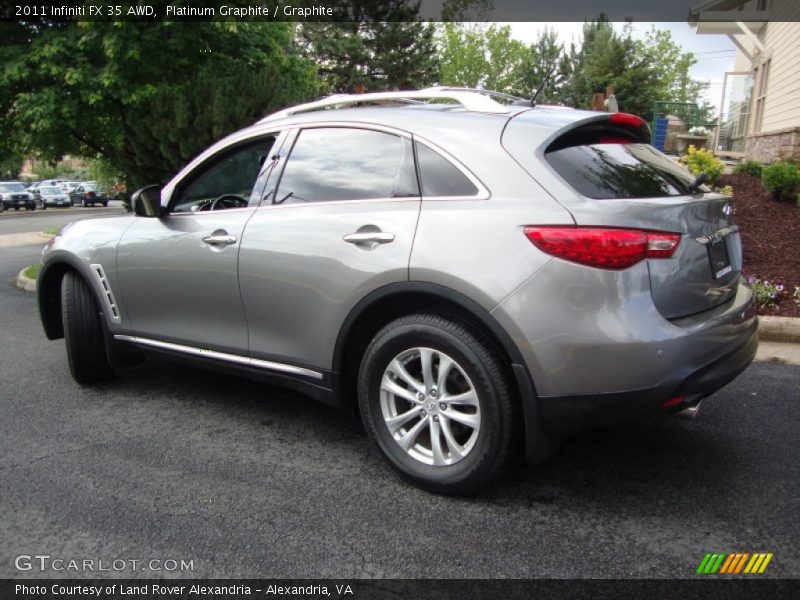 Platinum Graphite / Graphite 2011 Infiniti FX 35 AWD