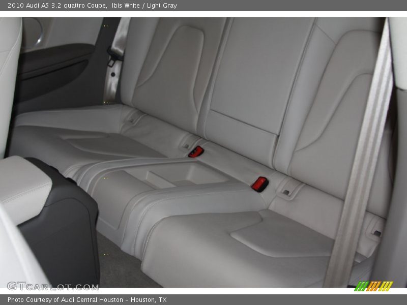 Ibis White / Light Gray 2010 Audi A5 3.2 quattro Coupe