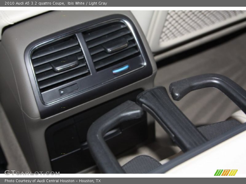 Ibis White / Light Gray 2010 Audi A5 3.2 quattro Coupe