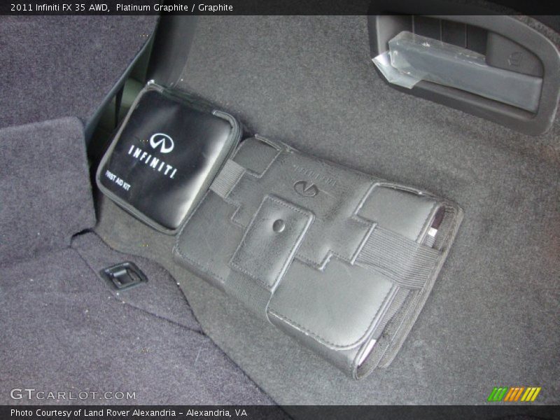 Platinum Graphite / Graphite 2011 Infiniti FX 35 AWD