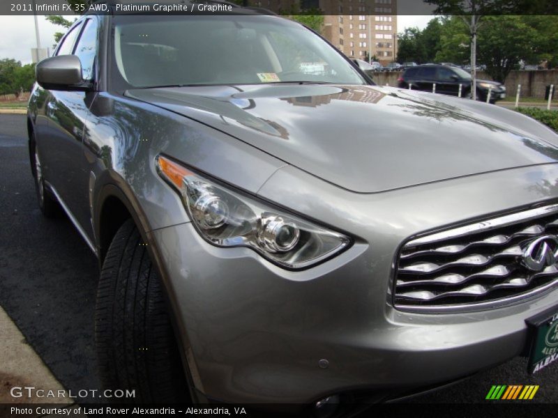 Platinum Graphite / Graphite 2011 Infiniti FX 35 AWD