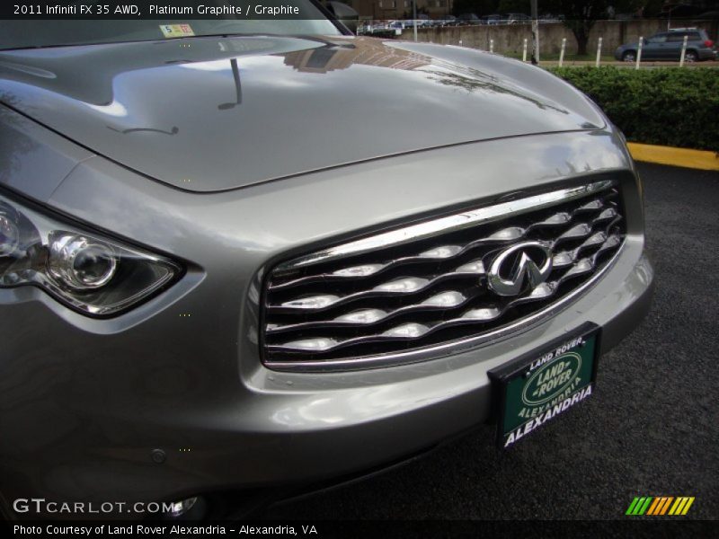 Platinum Graphite / Graphite 2011 Infiniti FX 35 AWD