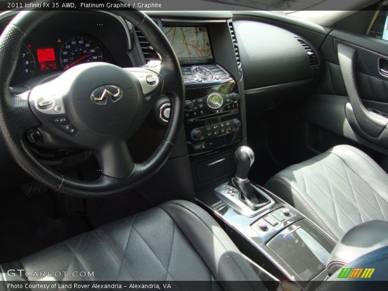 Platinum Graphite / Graphite 2011 Infiniti FX 35 AWD