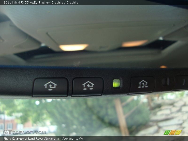 Platinum Graphite / Graphite 2011 Infiniti FX 35 AWD