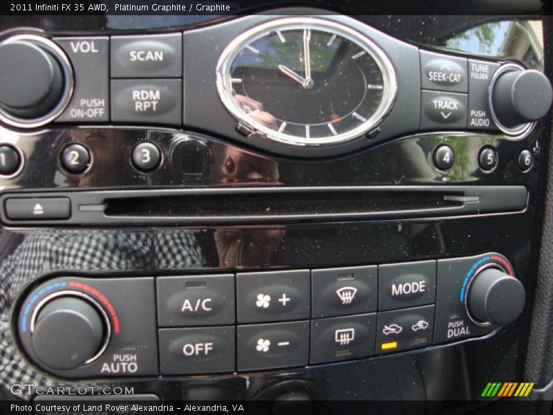 Platinum Graphite / Graphite 2011 Infiniti FX 35 AWD