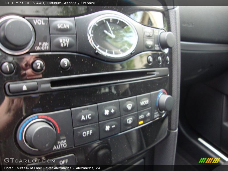 Platinum Graphite / Graphite 2011 Infiniti FX 35 AWD