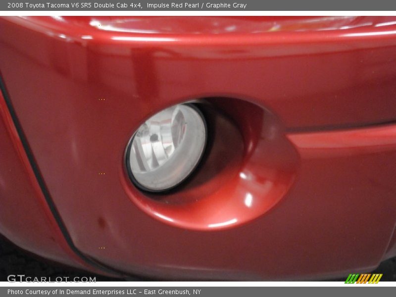 Impulse Red Pearl / Graphite Gray 2008 Toyota Tacoma V6 SR5 Double Cab 4x4