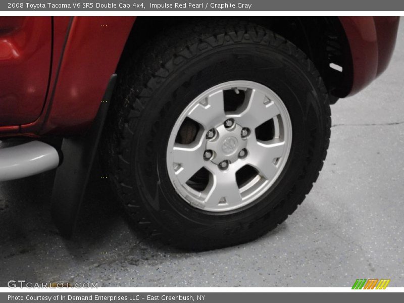 Impulse Red Pearl / Graphite Gray 2008 Toyota Tacoma V6 SR5 Double Cab 4x4