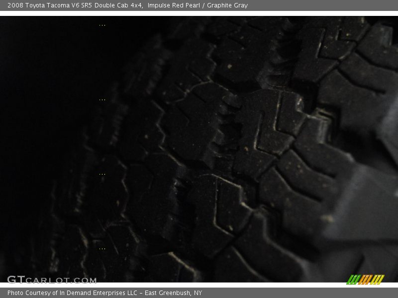 Impulse Red Pearl / Graphite Gray 2008 Toyota Tacoma V6 SR5 Double Cab 4x4