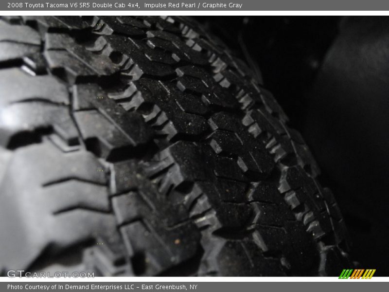 Impulse Red Pearl / Graphite Gray 2008 Toyota Tacoma V6 SR5 Double Cab 4x4