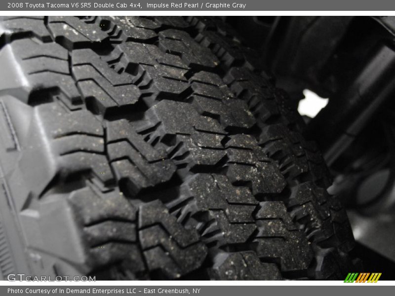 Impulse Red Pearl / Graphite Gray 2008 Toyota Tacoma V6 SR5 Double Cab 4x4