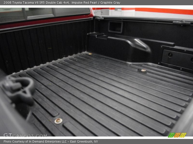 Impulse Red Pearl / Graphite Gray 2008 Toyota Tacoma V6 SR5 Double Cab 4x4