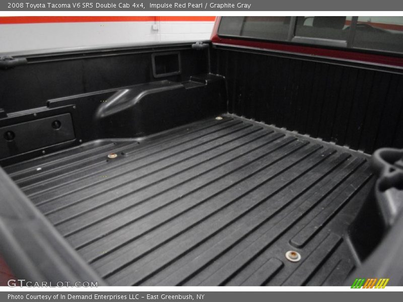 Impulse Red Pearl / Graphite Gray 2008 Toyota Tacoma V6 SR5 Double Cab 4x4