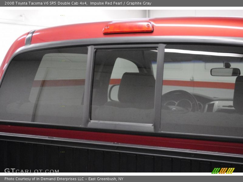 Impulse Red Pearl / Graphite Gray 2008 Toyota Tacoma V6 SR5 Double Cab 4x4