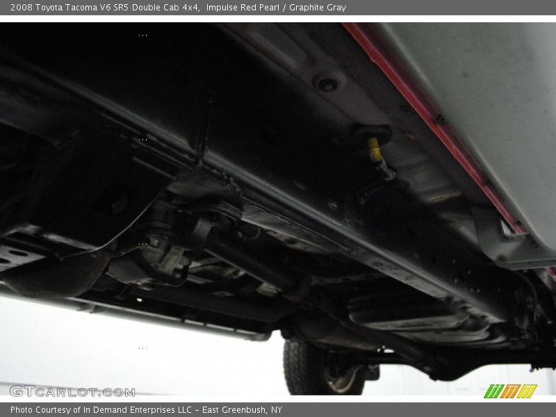 Impulse Red Pearl / Graphite Gray 2008 Toyota Tacoma V6 SR5 Double Cab 4x4