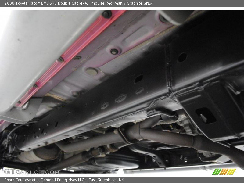 Impulse Red Pearl / Graphite Gray 2008 Toyota Tacoma V6 SR5 Double Cab 4x4