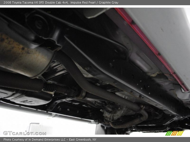 Impulse Red Pearl / Graphite Gray 2008 Toyota Tacoma V6 SR5 Double Cab 4x4