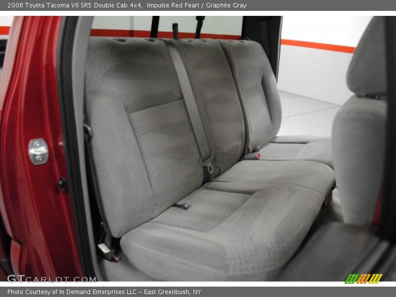 Impulse Red Pearl / Graphite Gray 2008 Toyota Tacoma V6 SR5 Double Cab 4x4