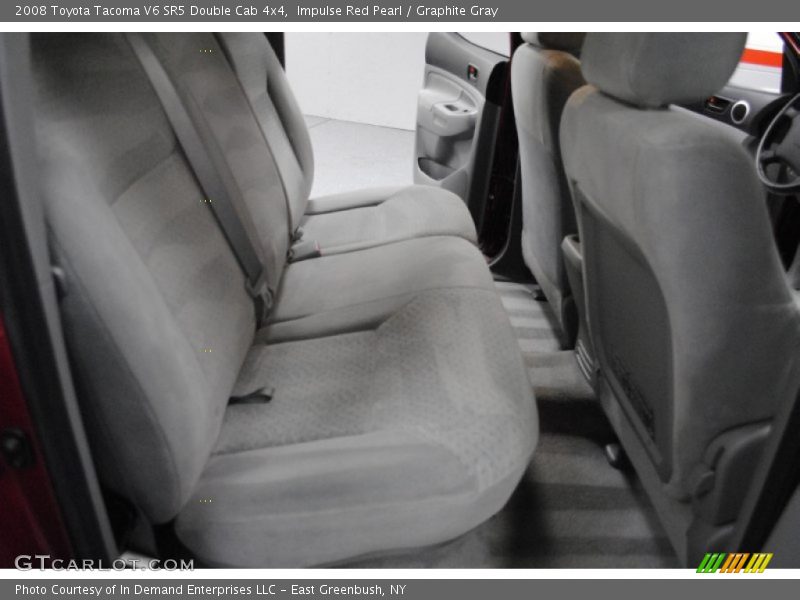 Impulse Red Pearl / Graphite Gray 2008 Toyota Tacoma V6 SR5 Double Cab 4x4