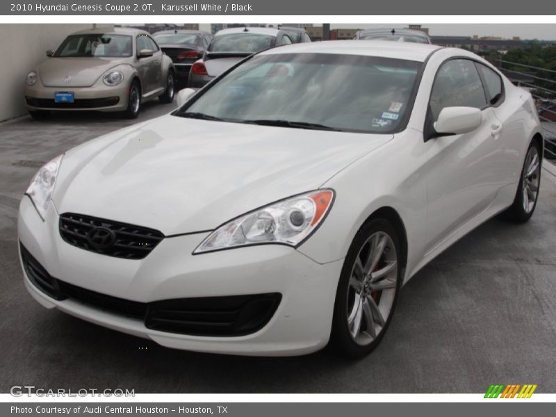 Karussell White / Black 2010 Hyundai Genesis Coupe 2.0T