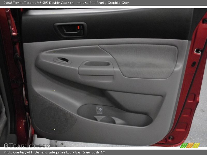 Impulse Red Pearl / Graphite Gray 2008 Toyota Tacoma V6 SR5 Double Cab 4x4
