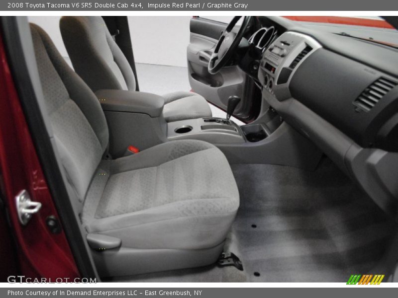 Impulse Red Pearl / Graphite Gray 2008 Toyota Tacoma V6 SR5 Double Cab 4x4