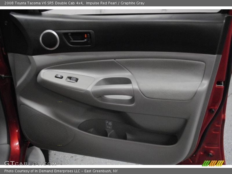Impulse Red Pearl / Graphite Gray 2008 Toyota Tacoma V6 SR5 Double Cab 4x4