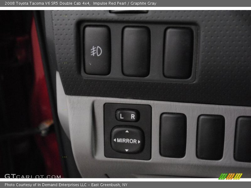 Impulse Red Pearl / Graphite Gray 2008 Toyota Tacoma V6 SR5 Double Cab 4x4