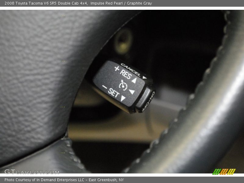 Impulse Red Pearl / Graphite Gray 2008 Toyota Tacoma V6 SR5 Double Cab 4x4