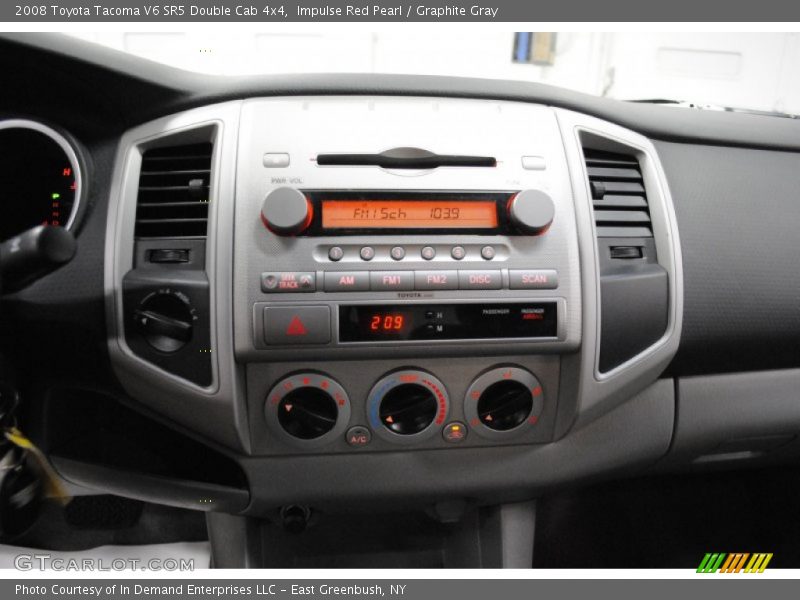 Impulse Red Pearl / Graphite Gray 2008 Toyota Tacoma V6 SR5 Double Cab 4x4