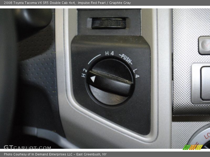 Impulse Red Pearl / Graphite Gray 2008 Toyota Tacoma V6 SR5 Double Cab 4x4