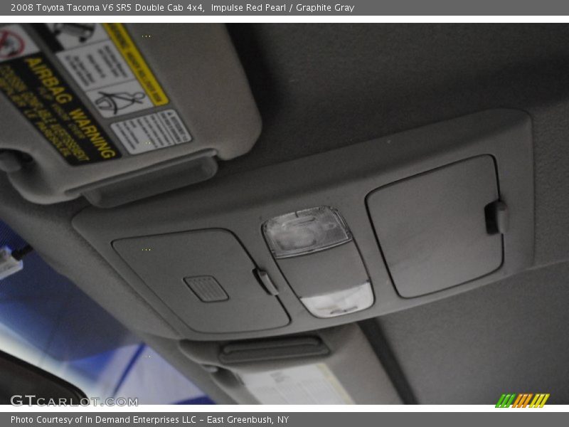 Impulse Red Pearl / Graphite Gray 2008 Toyota Tacoma V6 SR5 Double Cab 4x4