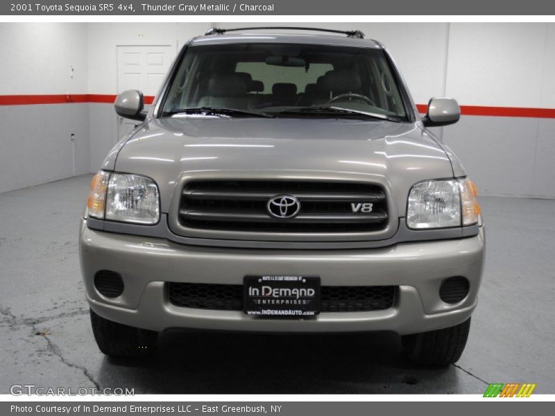 Thunder Gray Metallic / Charcoal 2001 Toyota Sequoia SR5 4x4