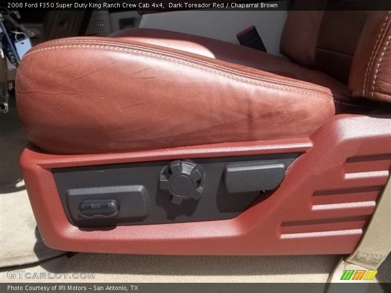 Front Seat of 2008 F350 Super Duty King Ranch Crew Cab 4x4