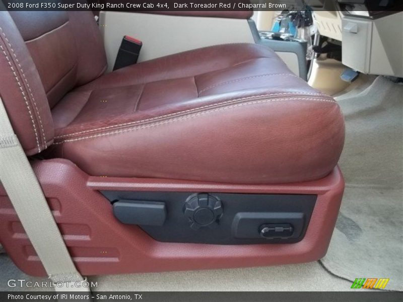 Front Seat of 2008 F350 Super Duty King Ranch Crew Cab 4x4