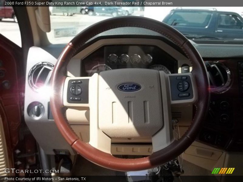  2008 F350 Super Duty King Ranch Crew Cab 4x4 Steering Wheel