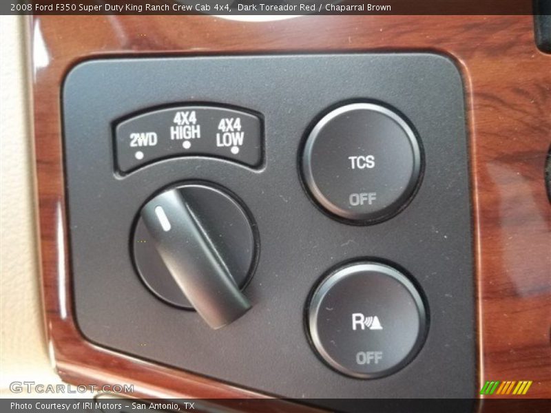 Controls of 2008 F350 Super Duty King Ranch Crew Cab 4x4