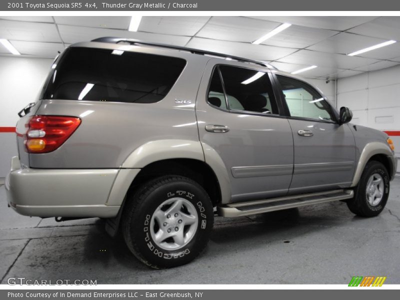 Thunder Gray Metallic / Charcoal 2001 Toyota Sequoia SR5 4x4