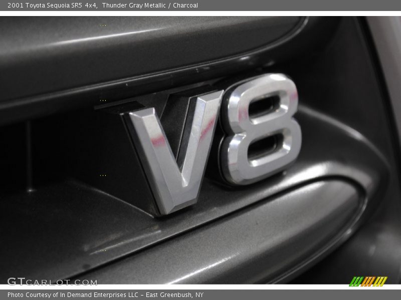 Thunder Gray Metallic / Charcoal 2001 Toyota Sequoia SR5 4x4