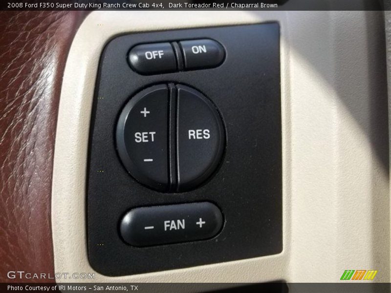 Controls of 2008 F350 Super Duty King Ranch Crew Cab 4x4