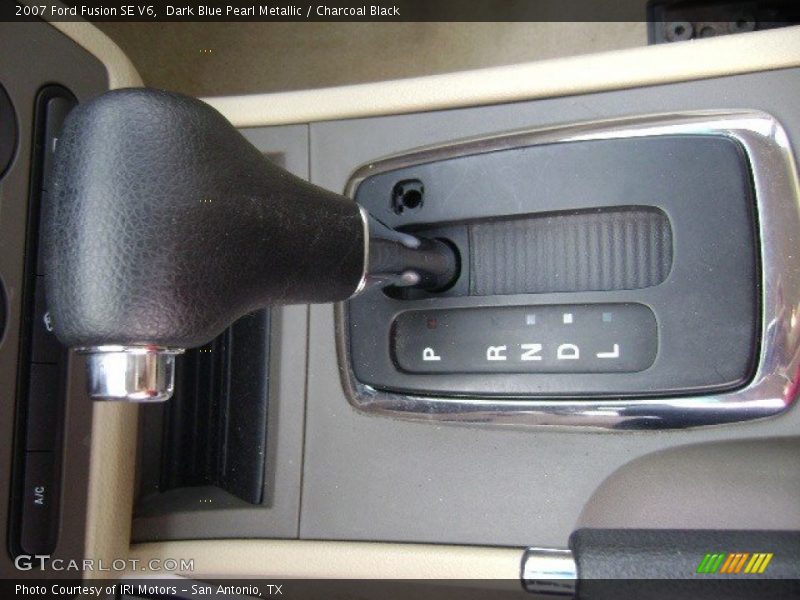 Dark Blue Pearl Metallic / Charcoal Black 2007 Ford Fusion SE V6