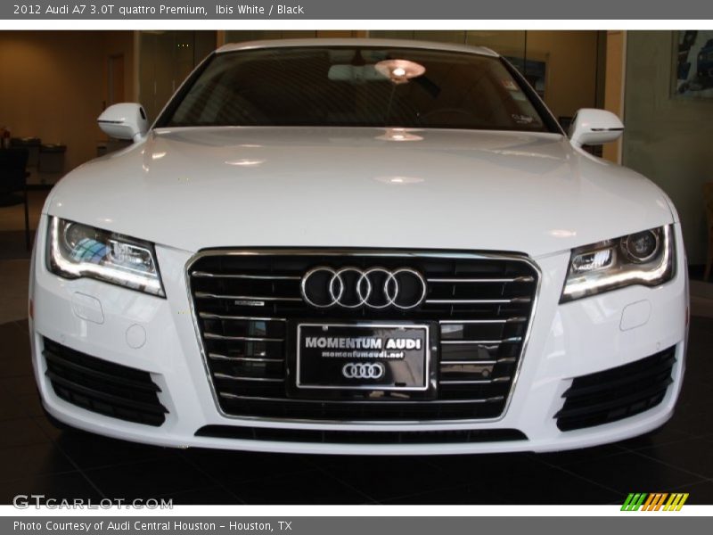 Ibis White / Black 2012 Audi A7 3.0T quattro Premium