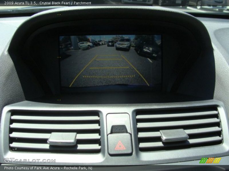 Crystal Black Pearl / Parchment 2009 Acura TL 3.5