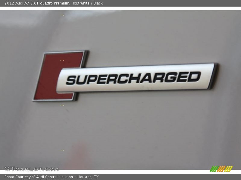 Ibis White / Black 2012 Audi A7 3.0T quattro Premium