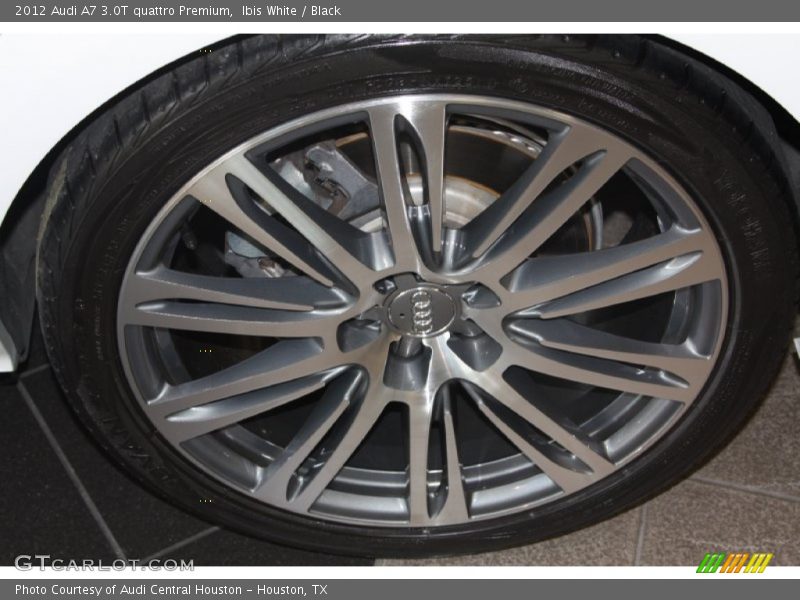 Ibis White / Black 2012 Audi A7 3.0T quattro Premium