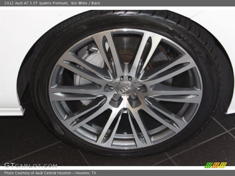 Ibis White / Black 2012 Audi A7 3.0T quattro Premium