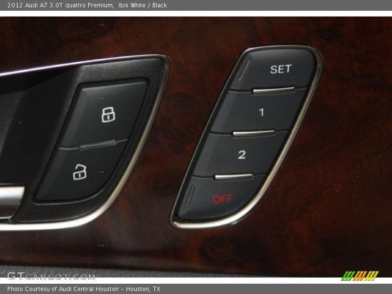 Ibis White / Black 2012 Audi A7 3.0T quattro Premium